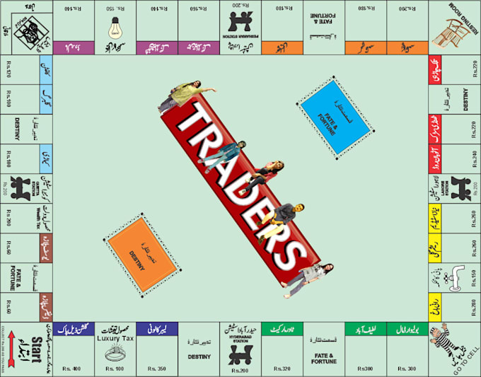 design custom board and other game layouts in coreldraw