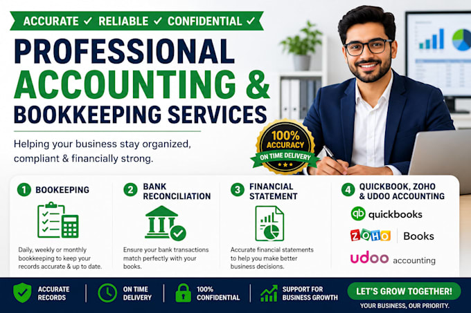 do quickbooks bookkeeping and monthly bank reconciliation