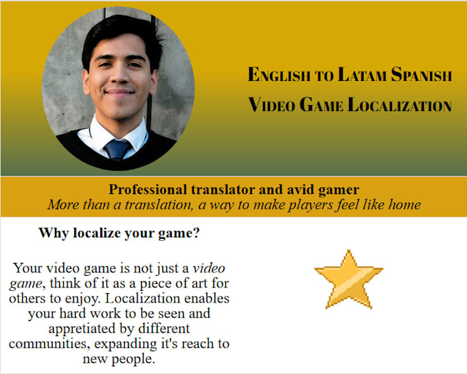 help your game reach the latam community