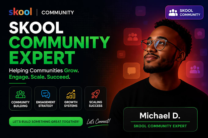 setup skool community, skool course creation, skool community manager