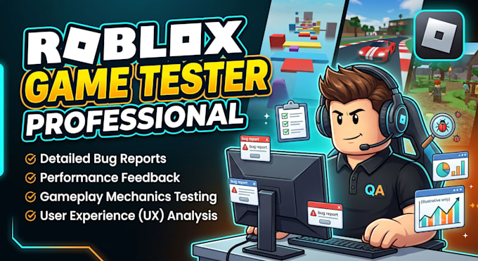 playtest, review, and QA test your roblox game