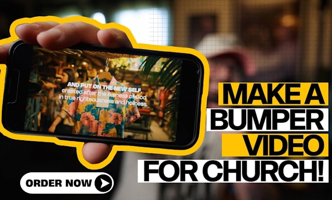 create cinematic sermon bumper video, sermon motion graphics, sermon series
