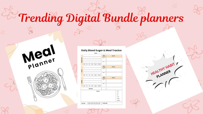 design custom digital planners and productivity templates