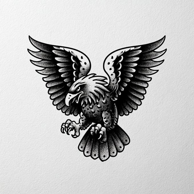 make old school traditional tattoo