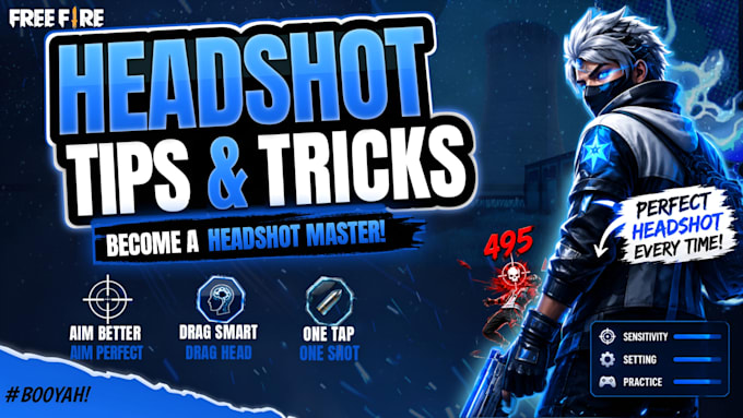 design professional gaming thumbnail for your channel