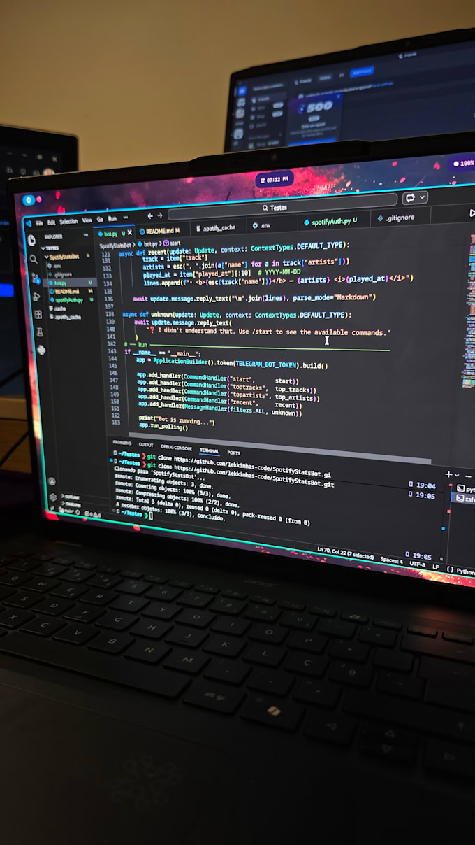 build or fix a python API