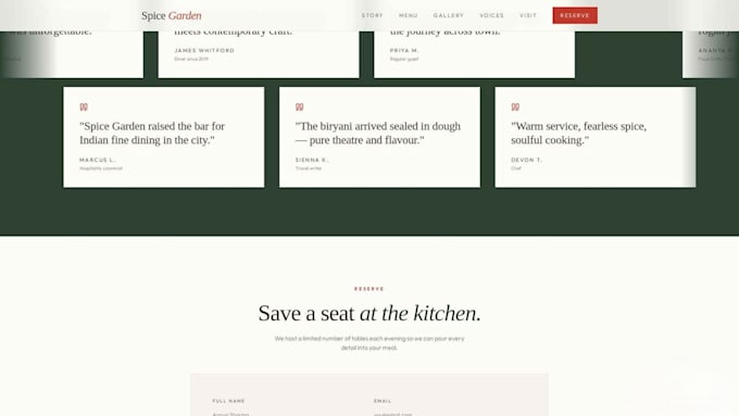 build a website for your business fast