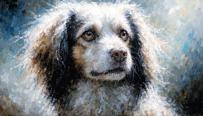 paint stunning pet portrait