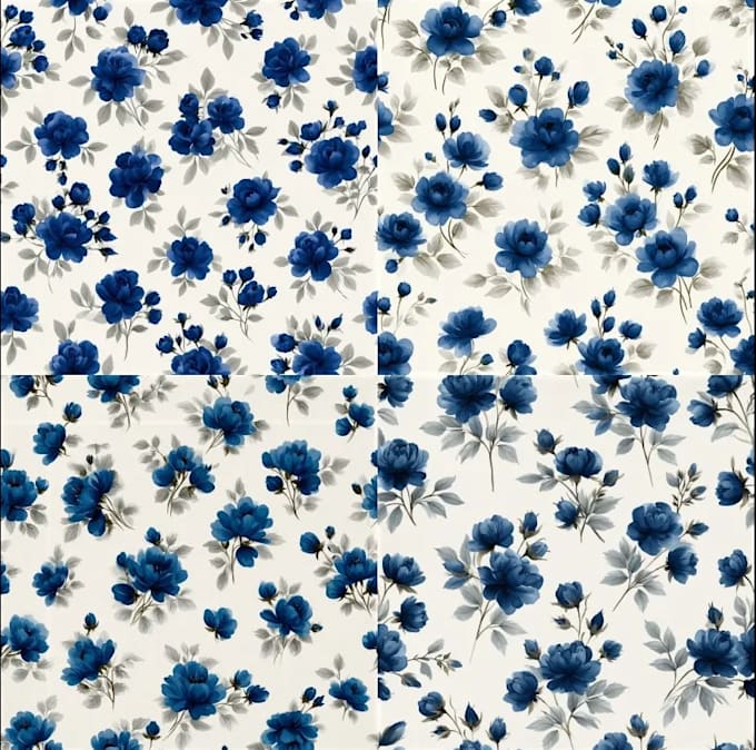 create seamless pattern design and textile print design