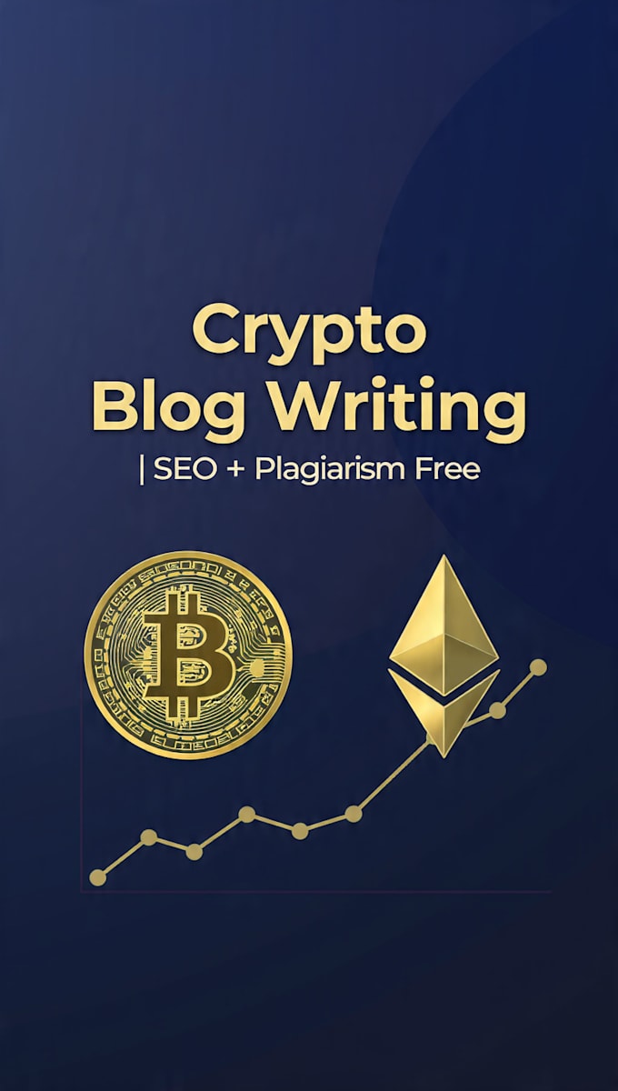 write SEO crypto, blockchain and bitcoin articles