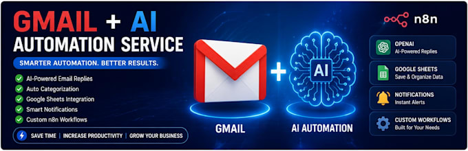 build ai gmail automation workflows using n8n and openai