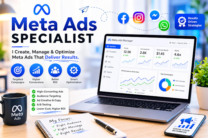 create and manage meta ads campaigns