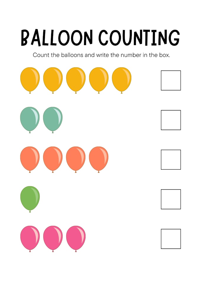 create worksheets for preschool and elementary students