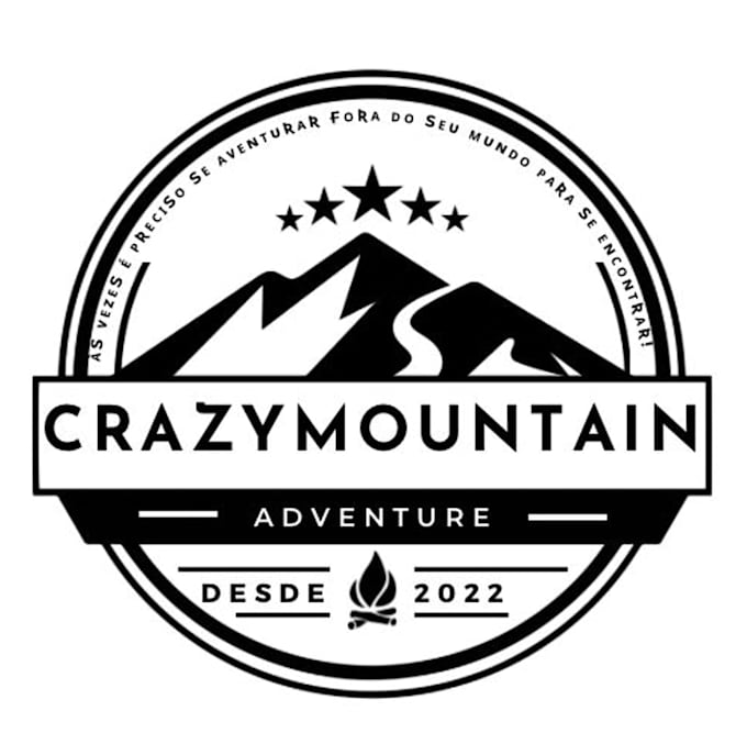 create himalaya mountain adventure logo