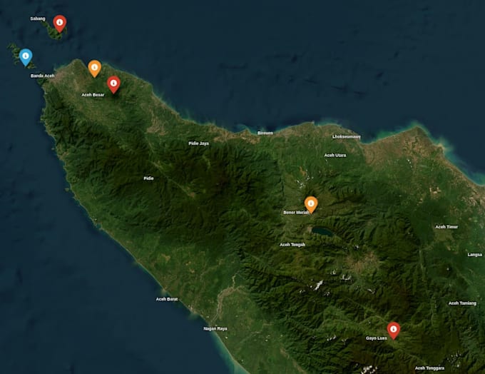 create interactive maps and geospatial data visualization with python