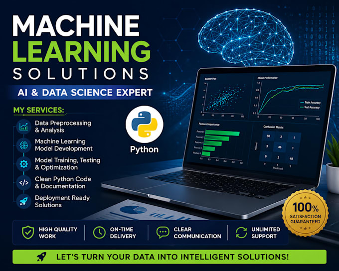 build a machine learning model using python