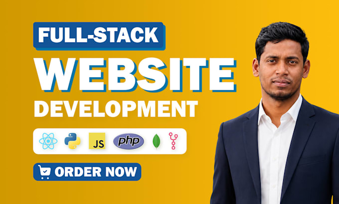 build full stack website with react, next js, node, laravel, and ai automation