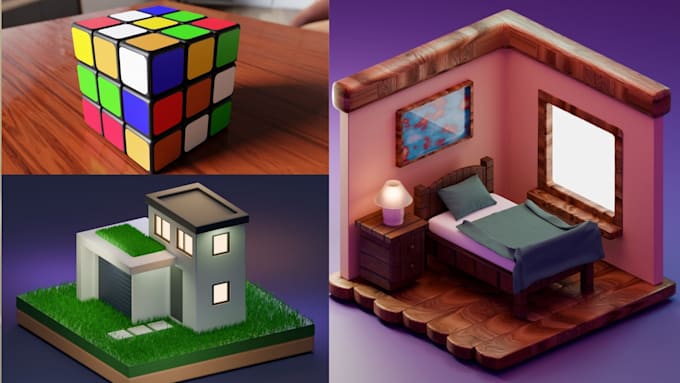 teach you blender3d basics with step by step lessons