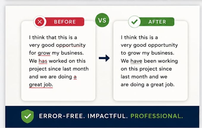 proofread and edit your documents