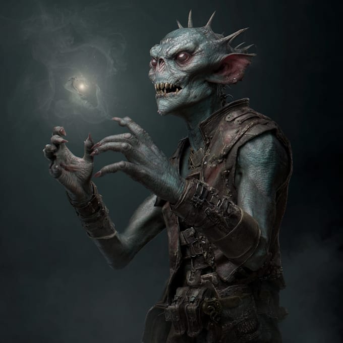 fantasy horror and fantasy horror character