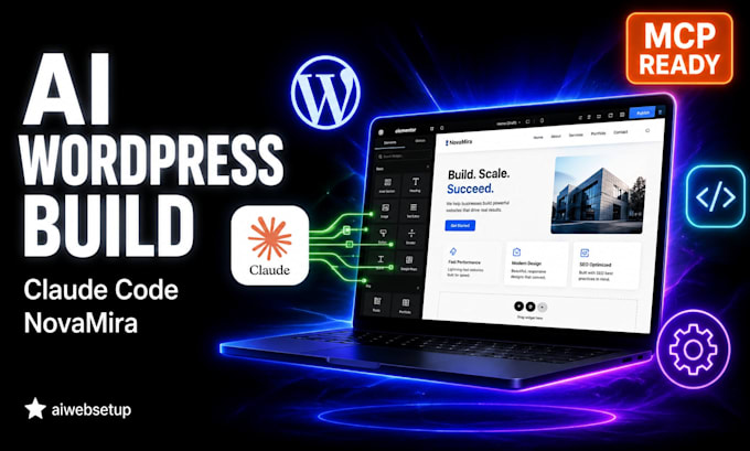build your wordpress site using claude code and ai, claude to wordpress, claude
