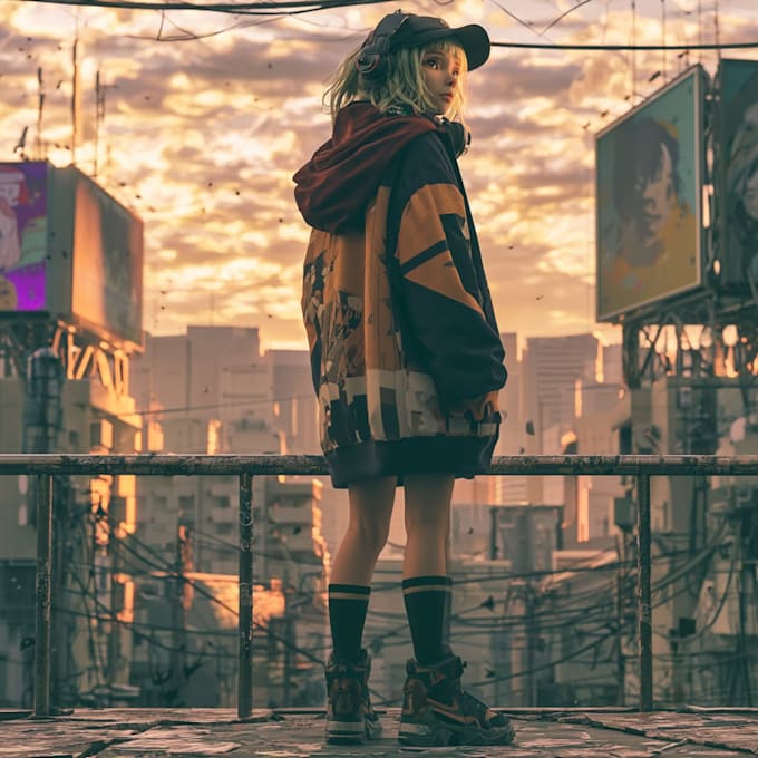create custom anime, artistic images