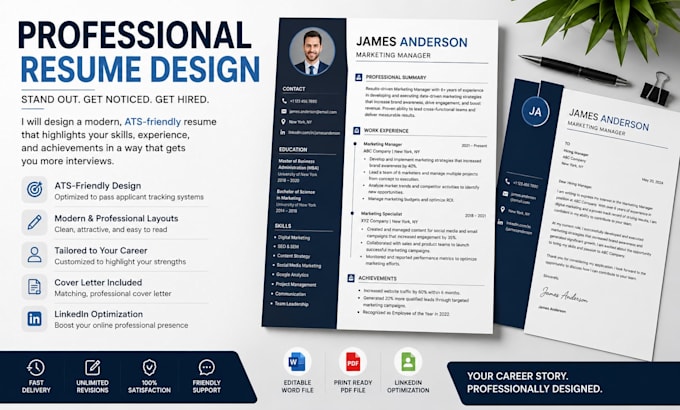 write or improve your ats friendly resume and cover letter
