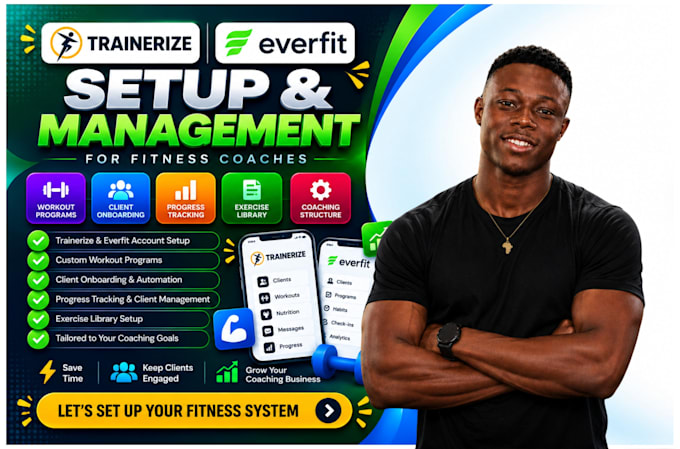 setup trainerize workout program, everfit to trainerize, everfit fitness program