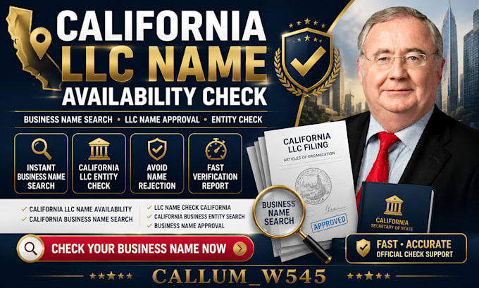 check california llc name availability and do business name search