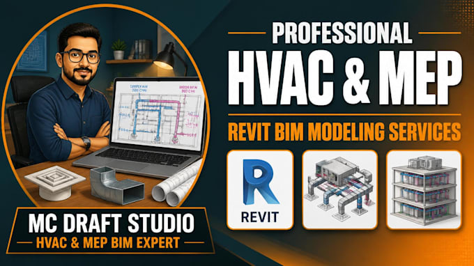 do hvac bim modeling and mep drafting in revit