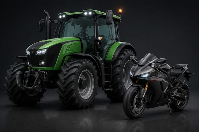 create 3d vehicles model for you