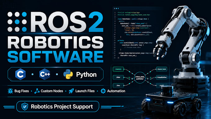 create ai assisted robotics software and automation systems