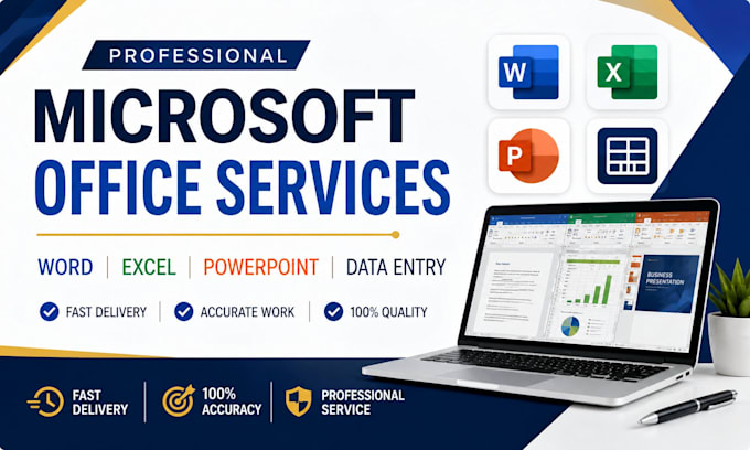 do microsoft word excel powerpoint and data entry