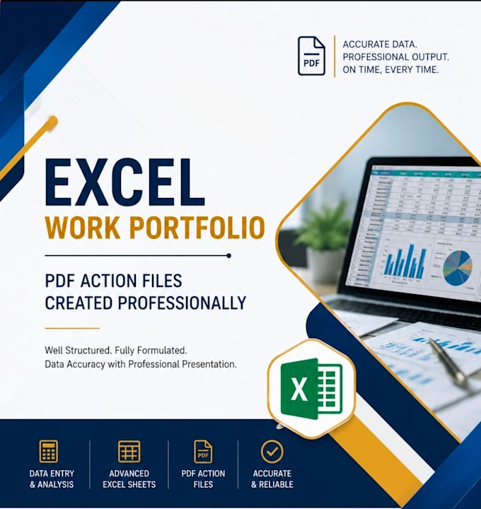 do expert excel data analysis, dynamic pivot tables, and dashboard reporting