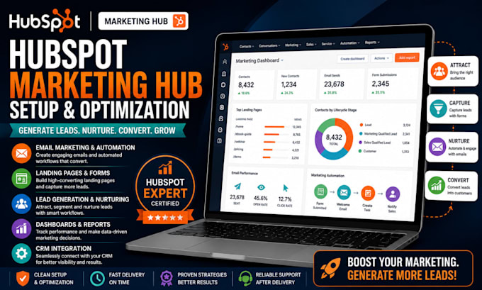 setup and optimize your hubspot marketing hub for lead generation