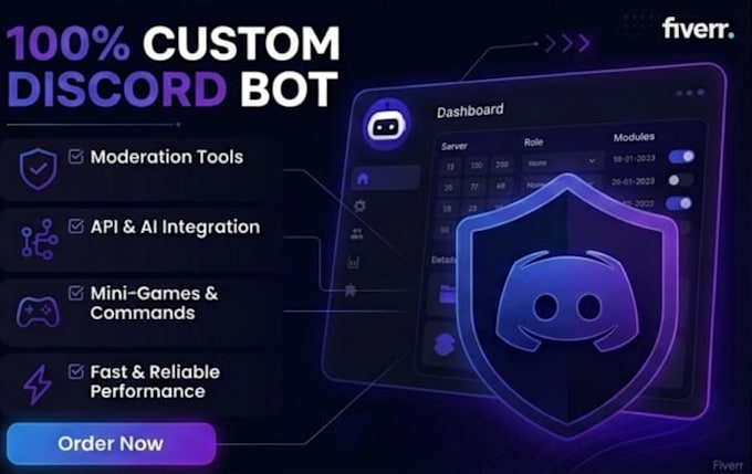 develop a custom discord bot for your server