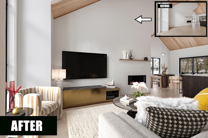 do virtual renovation and virtual staging
