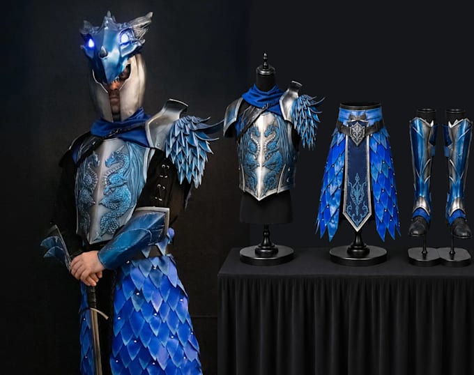 3d cosplay creation wearable armor cosplay armor cosplay model 3d mask printing