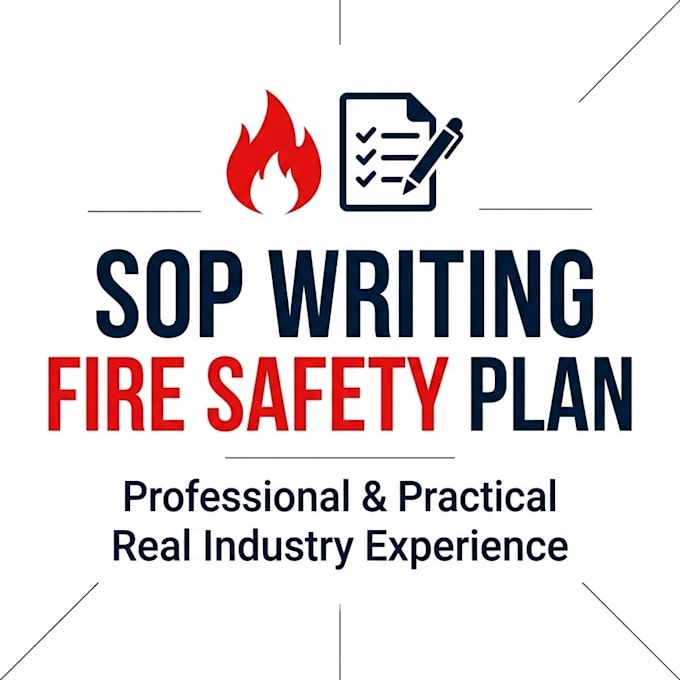 create professional sop and fire safety procedures