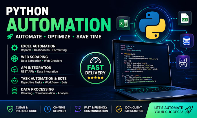 automate repetitive tasks using python