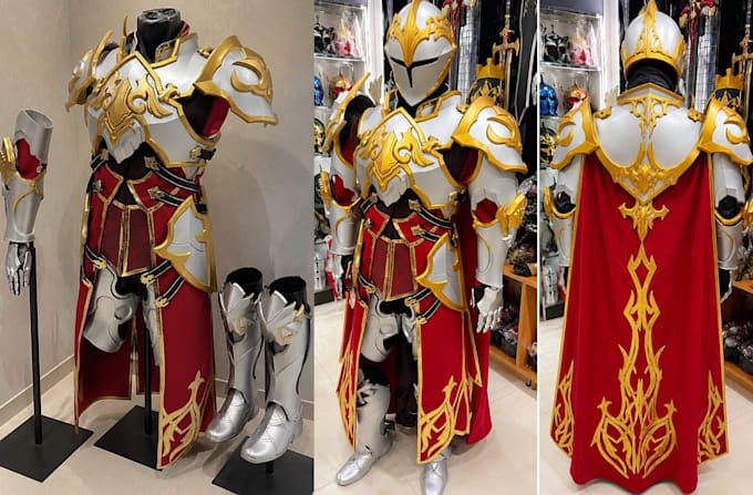 3d cosplay modeling armor wearable armor cosplay costume commission 3d print