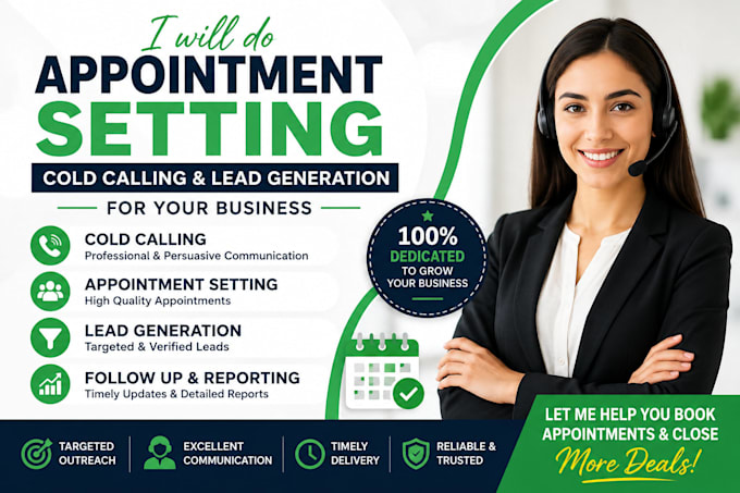 do appointment setting cold calling and lead generation for you