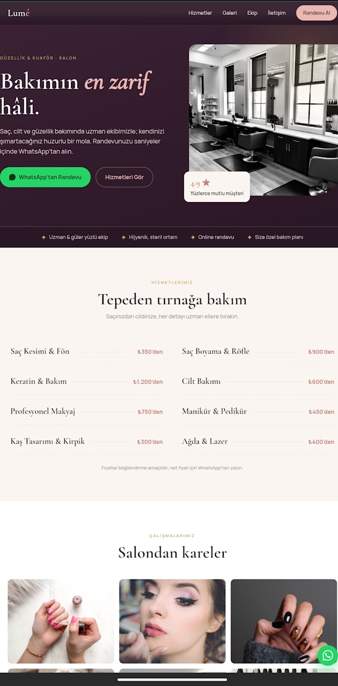 build a fast custom coded website with react and PHP