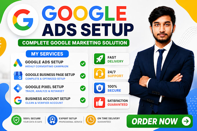 setup google ads campaign professionally