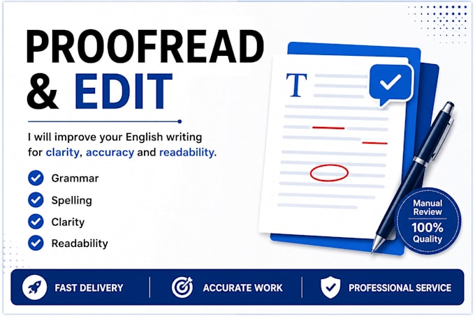 rewrite, proofread and improve your english content