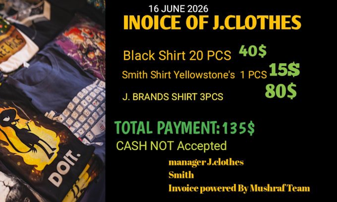generate multiple invoices in 24 hours for any business