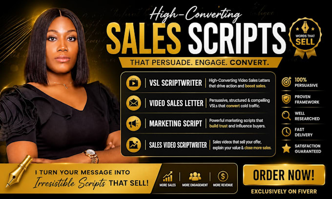 vsl scriptwriter, video sales letter, marketing script, sales video scriptwriter