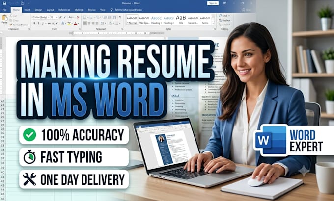 do professional resume , CV , bio data