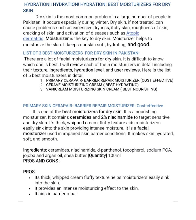 write SEO articles and website content
