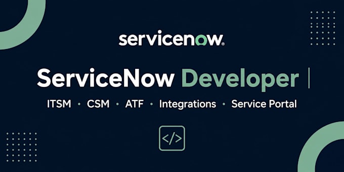 develop and configure servicenow solutions, workflows, and integrations